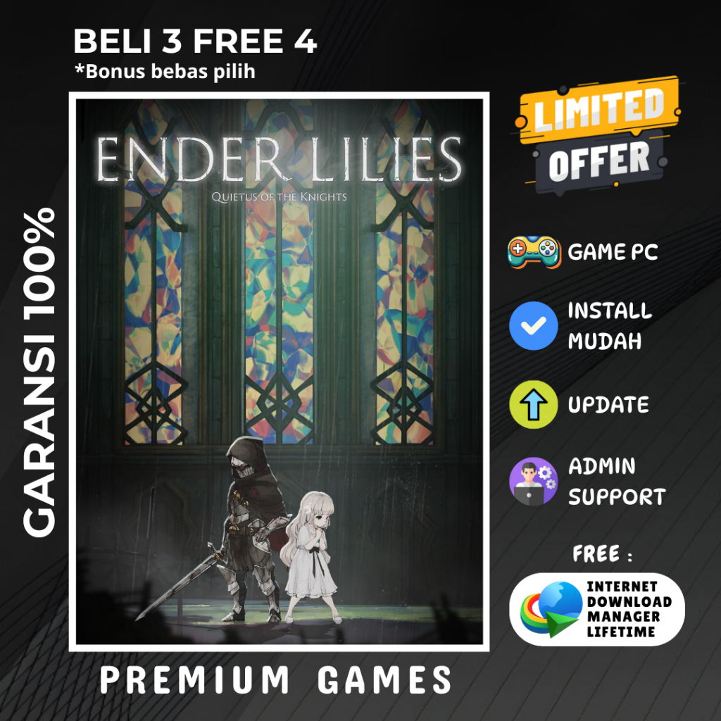 Ender Lilies Quietus of the Knights | Game PC | Game Laptop | Game Komputer