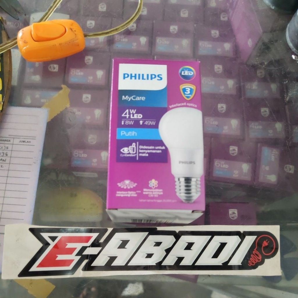 Led Philips 4 watt besar