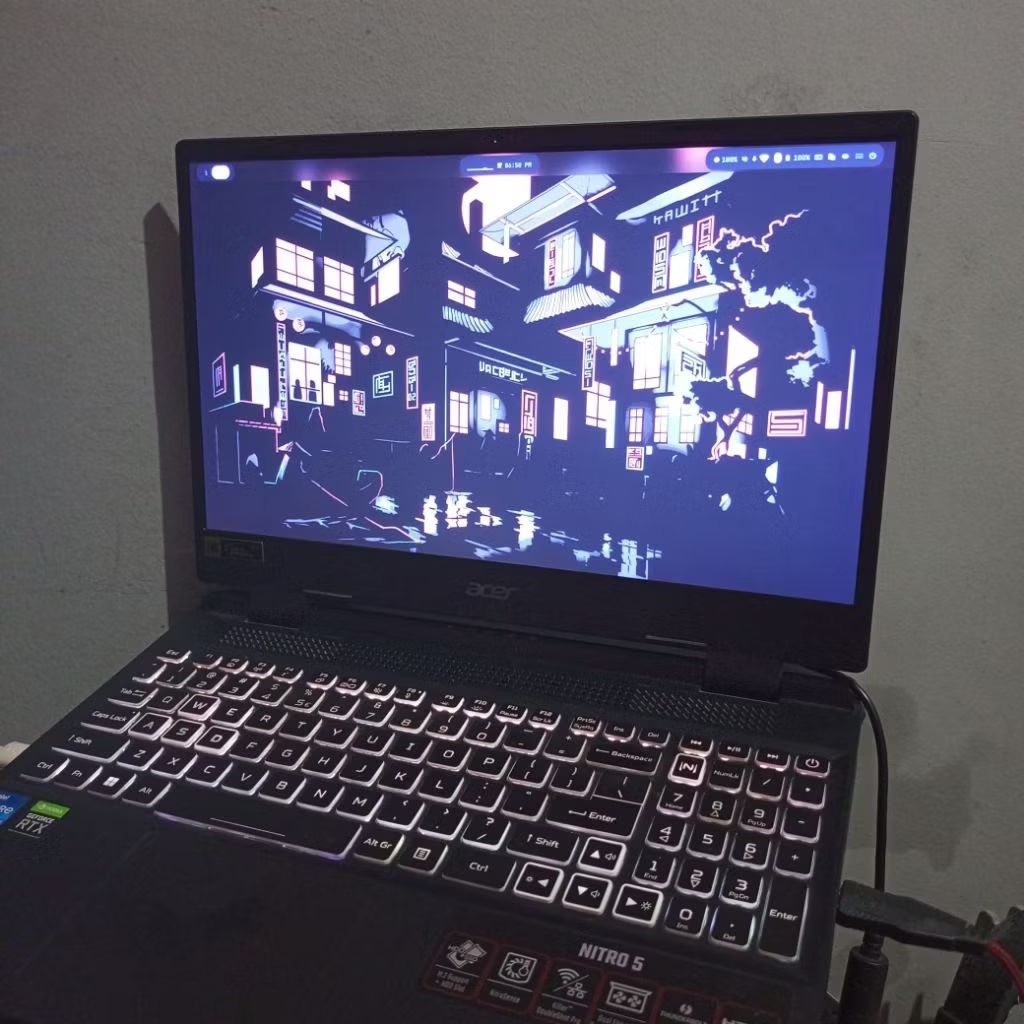 ACER Nitro 5 AN515-58-59X8 | i5 Gen 12 | 16GB RAM | 512GB SSD | Laptop Gaming Second
