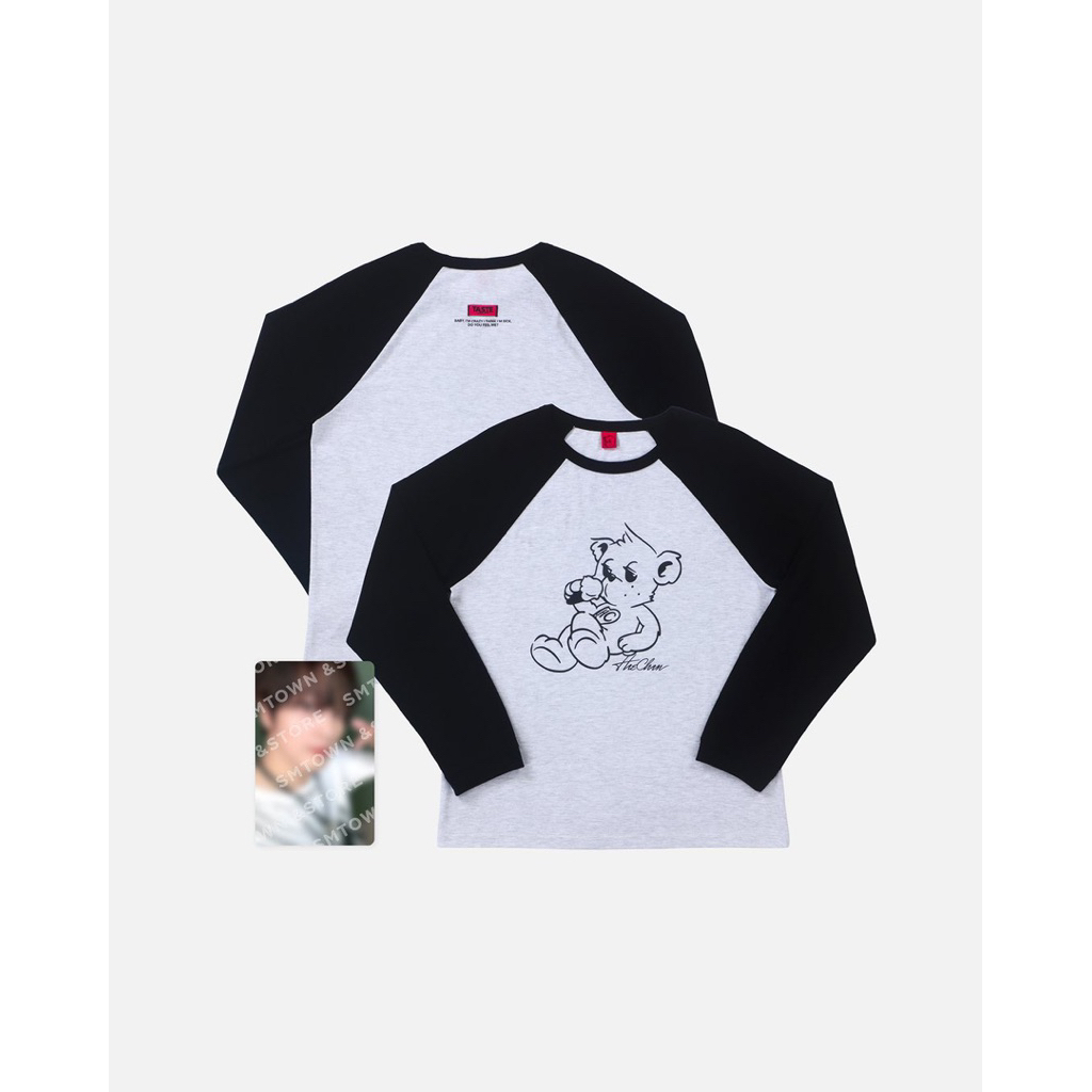 [DP PRE ORDER WAJIB BACA DESKRIPSI PRODUK] MD RAGLAN LONG SLEEVE SET NCT HAECHAN TASTE OFFICIAL MURA