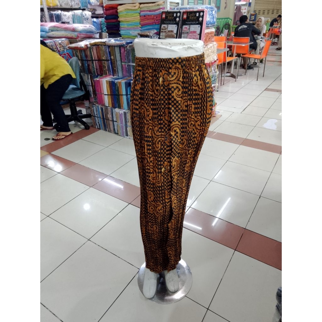 plisket wiron batik printing/Bawahan kebaya
