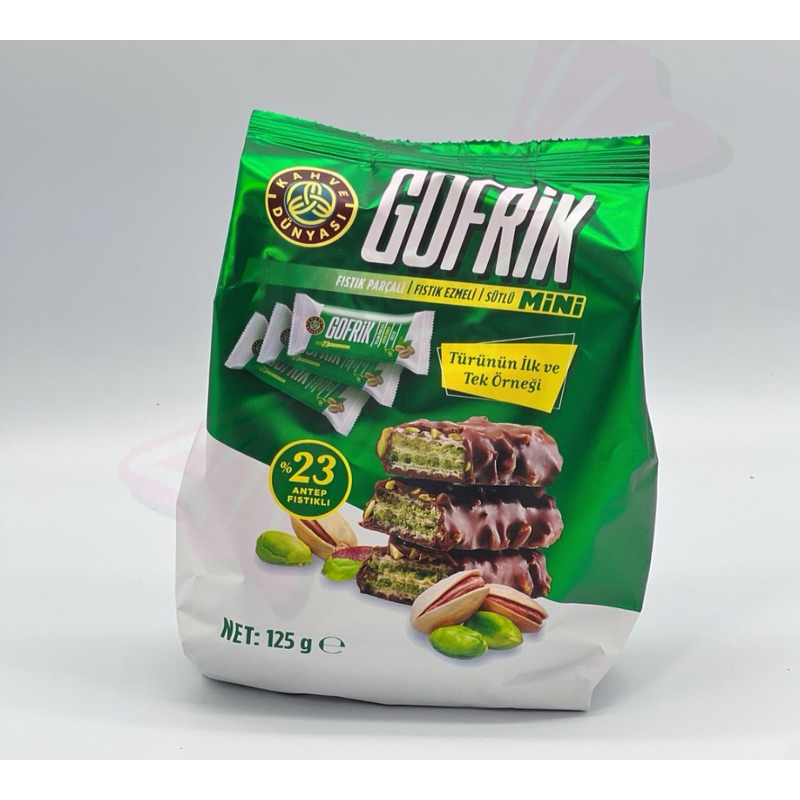 Gofrik Snack Coklat Pistachio