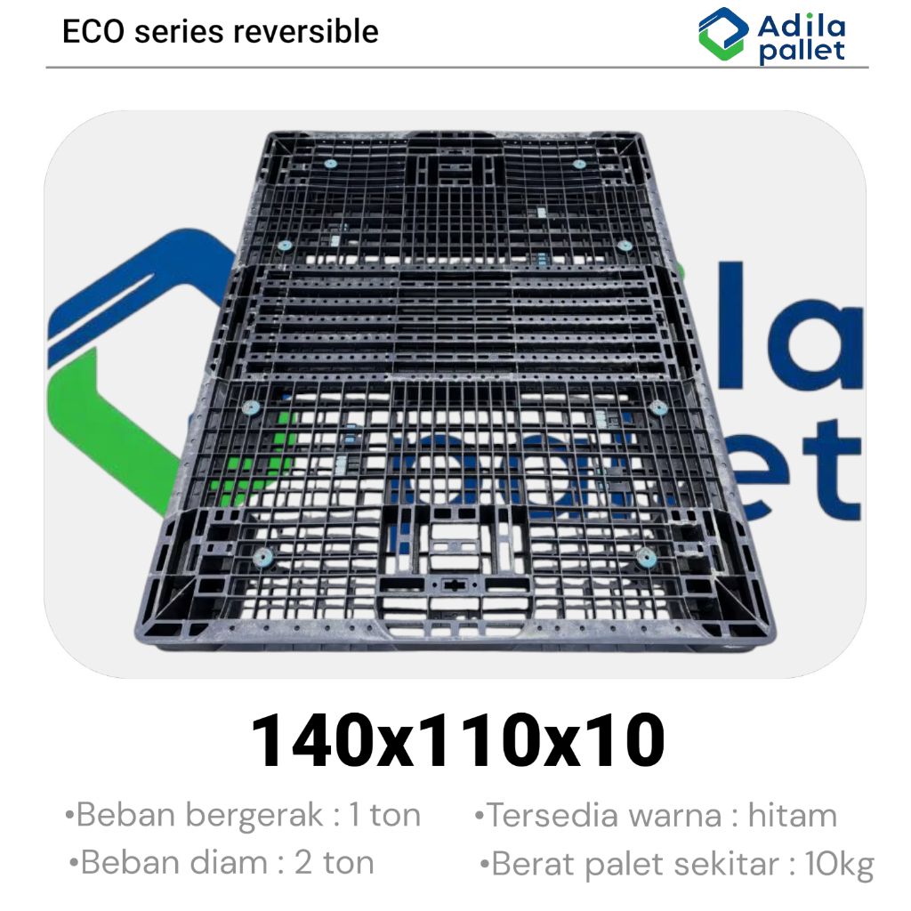palet plastik 140x110x10cm berkualitas