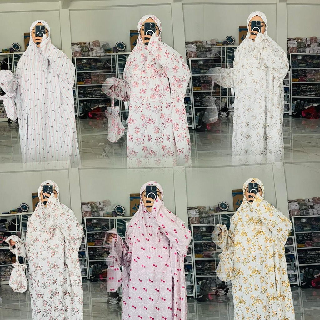 Mukenah Hadromaut Motif by Al Adawiyah Collection