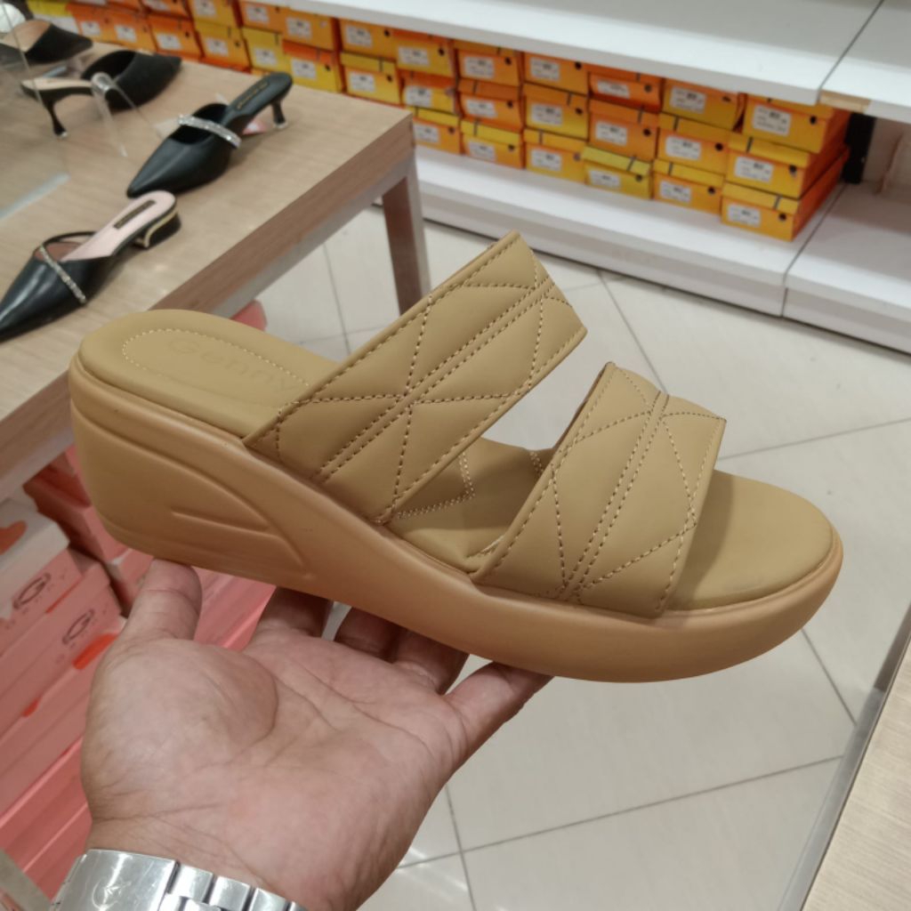 GENNY SANDAL WEDGES WANITA KEKINIAN ORIGINAL