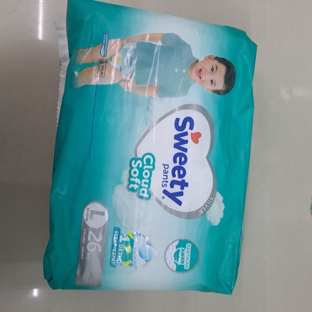 Sweety Silver Popok Bayi L28 Popok Celana