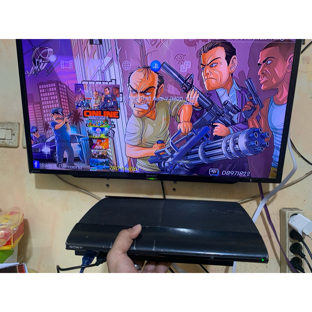 PS 3 HEN SUPERSLIM 500GB SERI 42xx (SECOND)