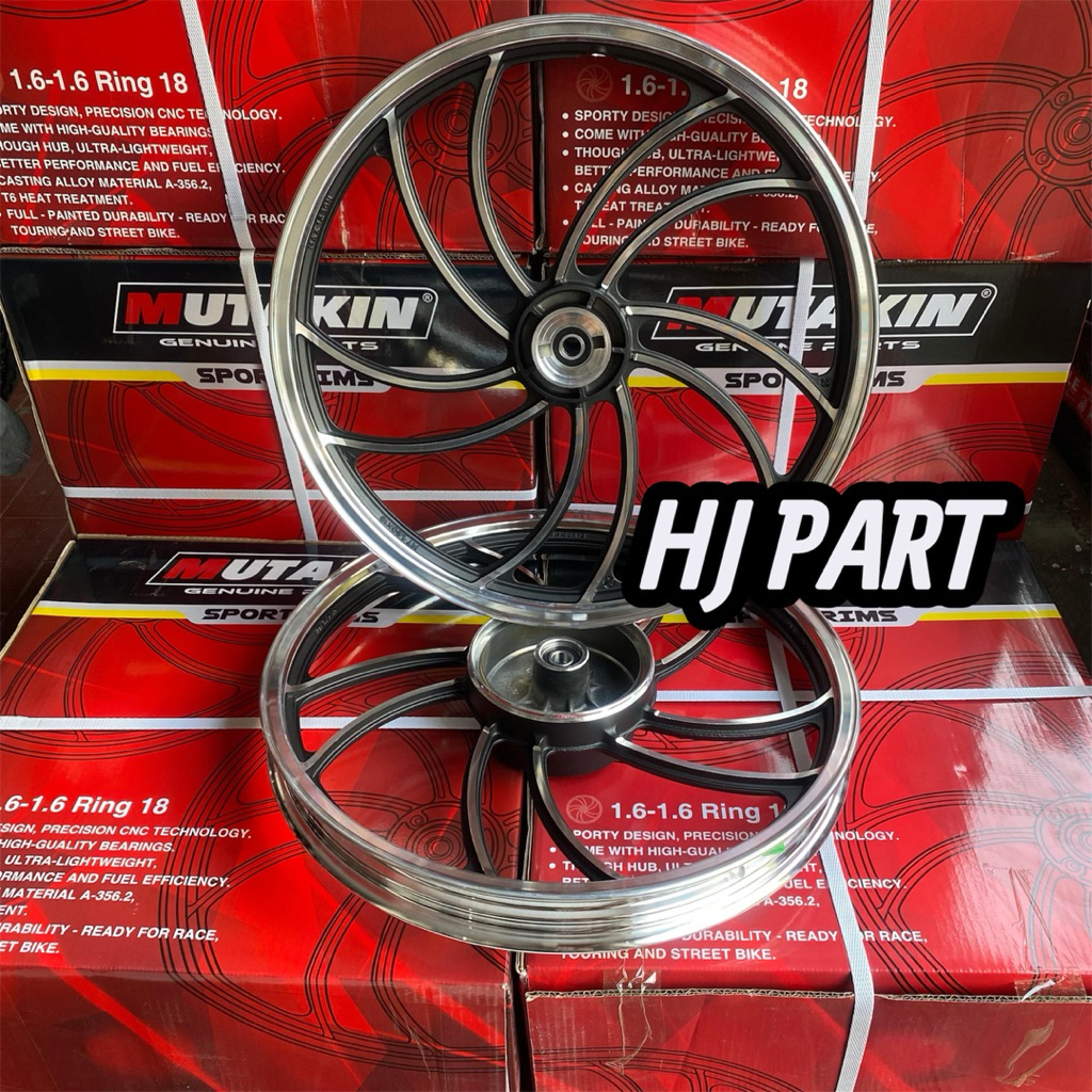 MUTAKIN velg pelek bintang Cefiro RX KING RXK RXS RXZ SUZUKI RGR 150 thunder 125 ring 18 mutakin mod