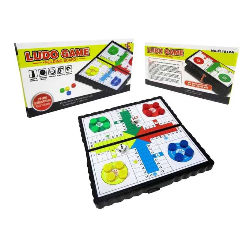 Mini Ludo / Papan Permainan Magnetik Ludo / Mini Boards Game