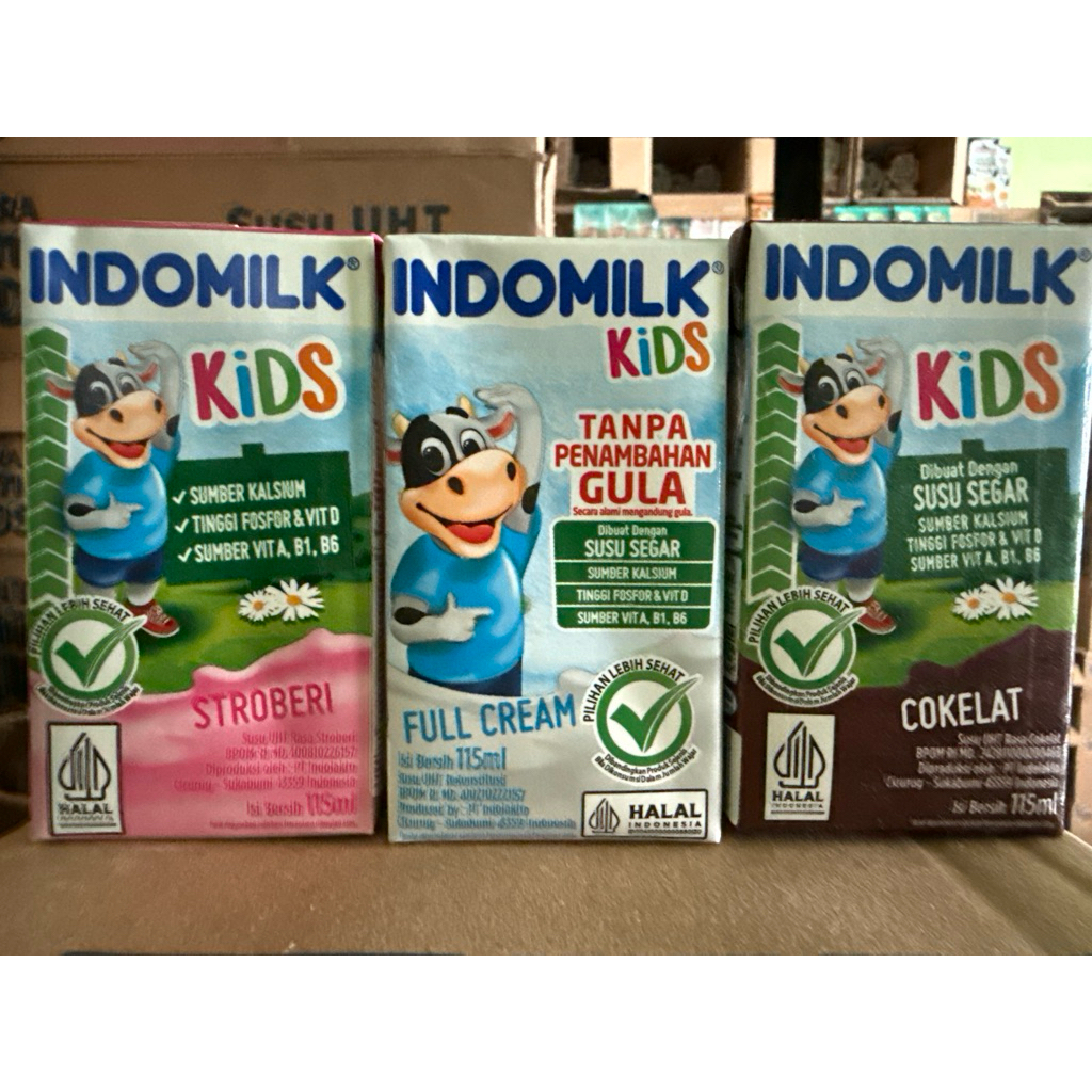 Indomilk Kids UHT 115 ml [Karton - 40 pcs]