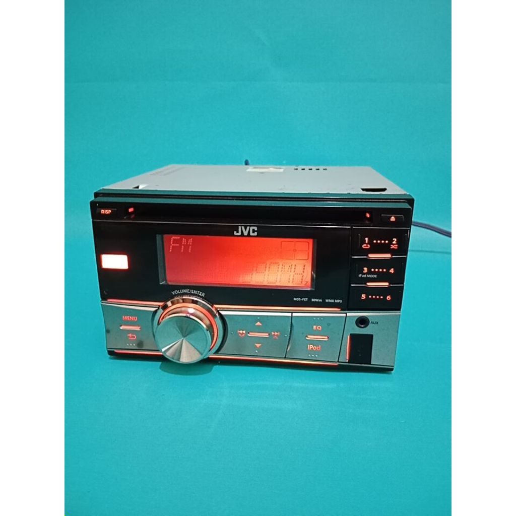 Headunit Doubledin JVC seri KW-R500H2 CD MP3 USB SEGEL Audio Mobil