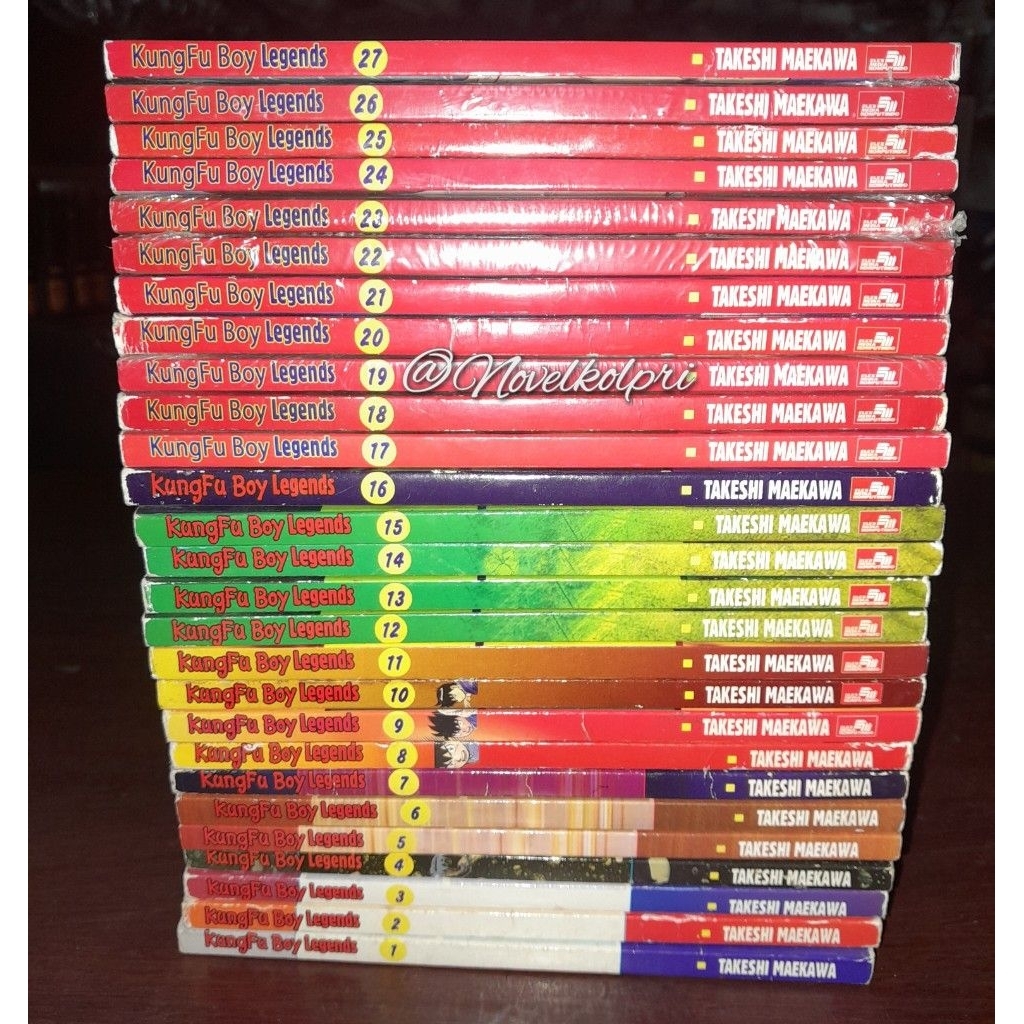 Komik Kungfu Boy Legends SET 1-27
