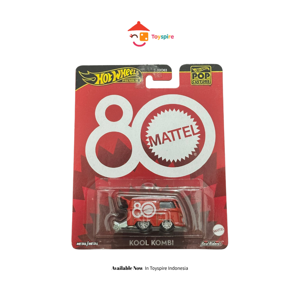 Hotwheels Premium 80 Anniversary Kool Kombi Red