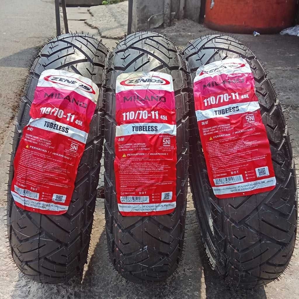 BAN MOTOR VESPA MATIC UK 110/70 RING 11 TUBLES