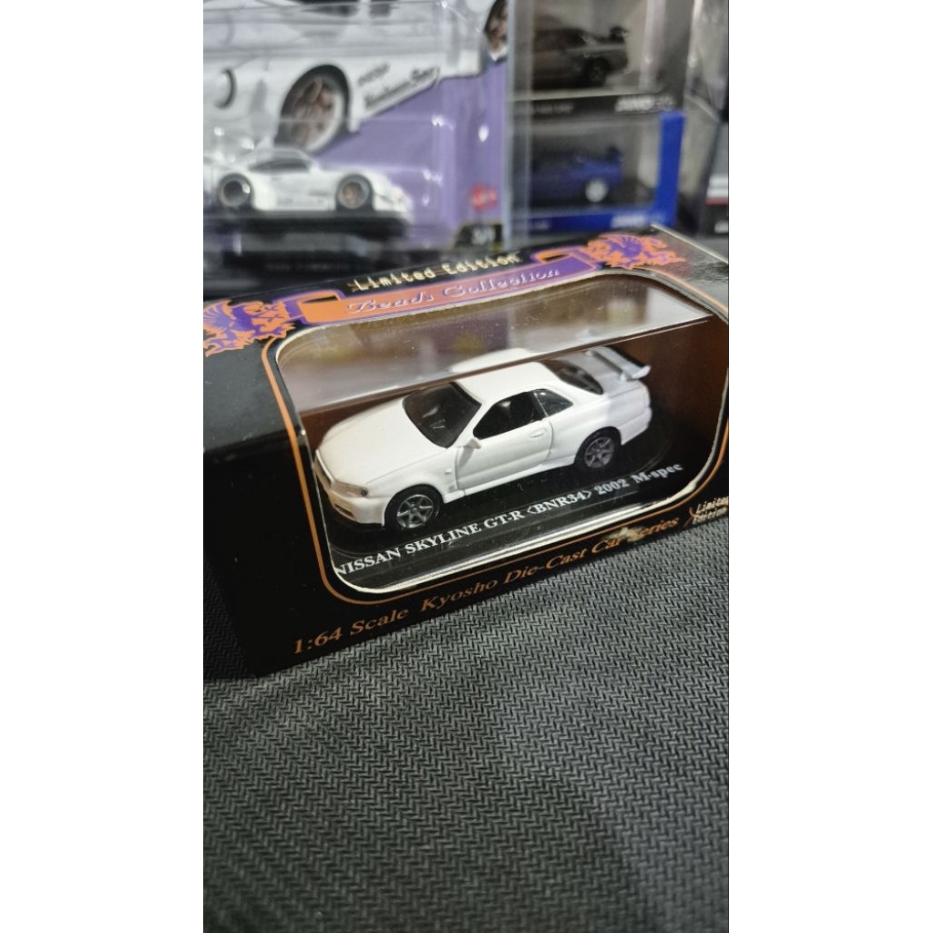 KYOSHO - NISSAN SKYLINE GT-R ( BNR34 ) 2002 M-spec