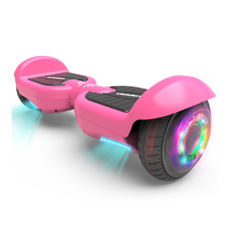 Hoverboard 6.5" Listed Two-Wheel Self Balancing Electric Scooter with LED Light Pink