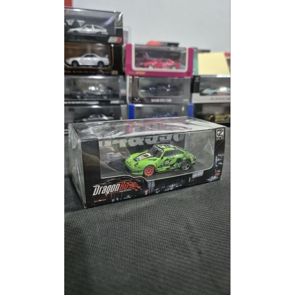 DCM x D.BO Model - RWB Porsche 993 Ducktail #53 Green Limited Edition