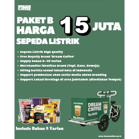 Kemitraan Sepeda Listrik ( Paket B)