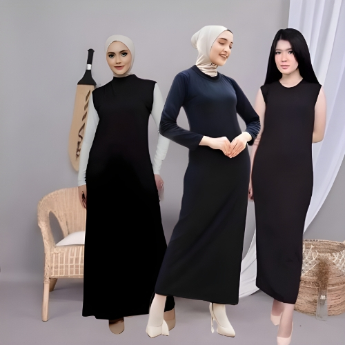 Manset Gamis lengan panjang / Mangset rayon / manset lengan buntung / manset gamis yukensi / Inner G