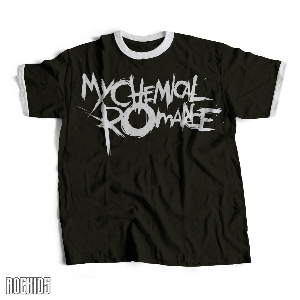 my chemical romance - ringer tee - kaos dewasa dan anak my chemical romance - kaos my chemical roman