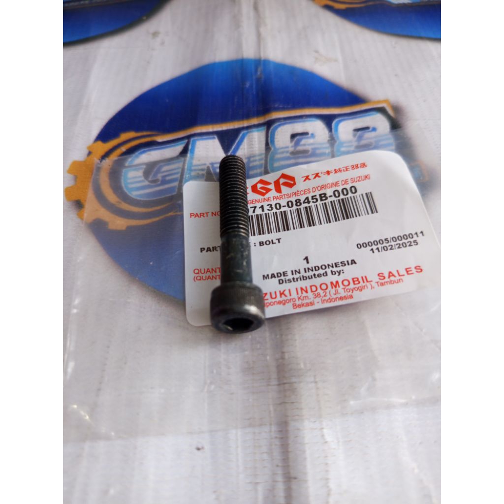 BAUT KNALPOT SKYWAVE / HAYATE / SPIN / SATRIA FU150 / SHOGUN 110  7130-0845B ORIGINAL