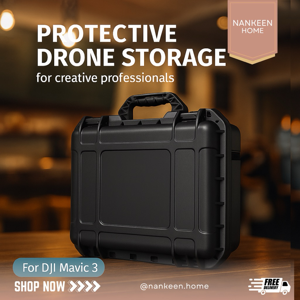 nankeen - Tas Drone DJI Mavic 3/Koper Drone DJI Mavic 3/Protective Box Hard Case DJI Mavic 3