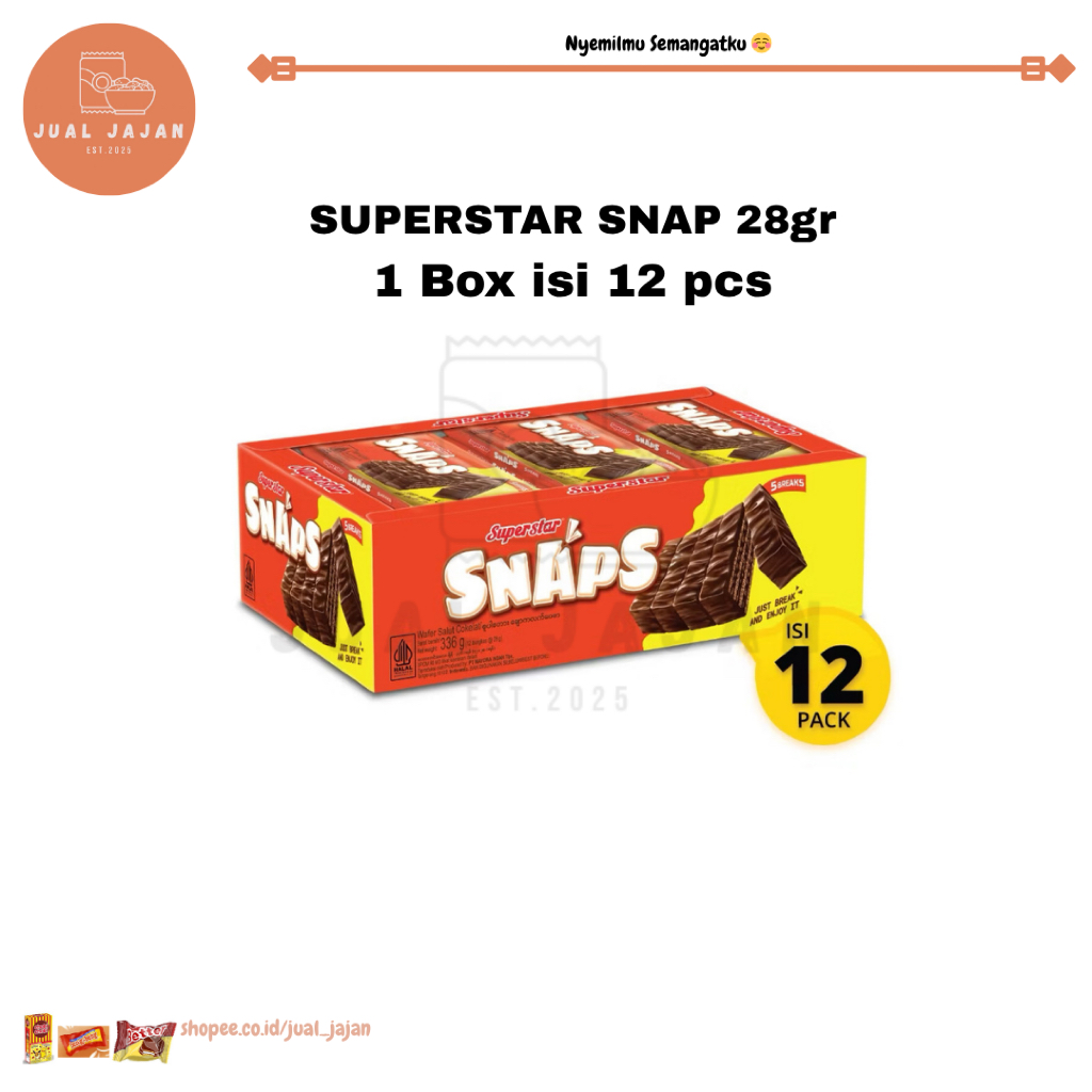 SUPERSTAR SNAP | SNAP | WAFER CHOCOLATE