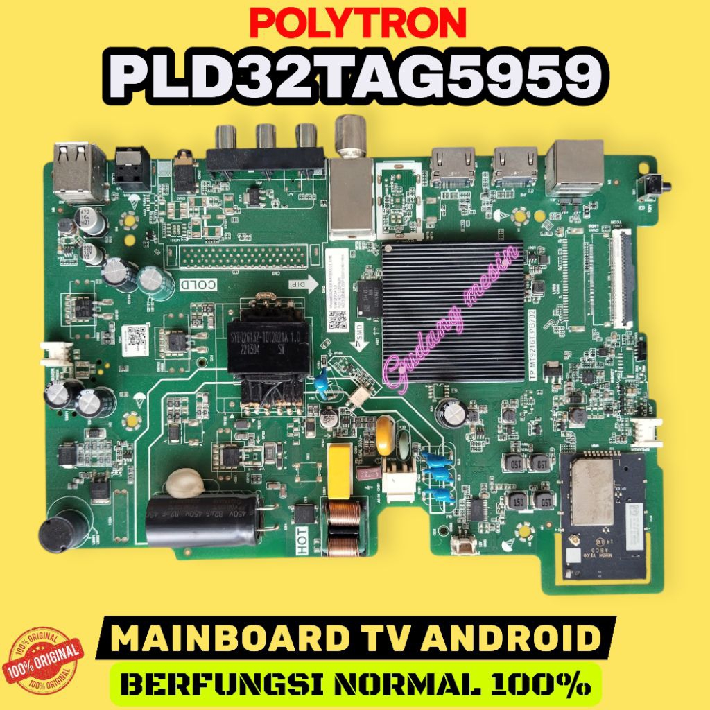 MB TV POLYTRON PLD32TAG5959 / MAINBOARD TV POLYTRON PLD32TAG5959 / MESIN TV POLYTRON PLD32TAG5959 / 