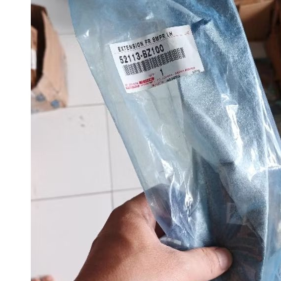 spoiler bumper depan allnew rush terios 2018up original 52112-BZ120 52113-BZ100