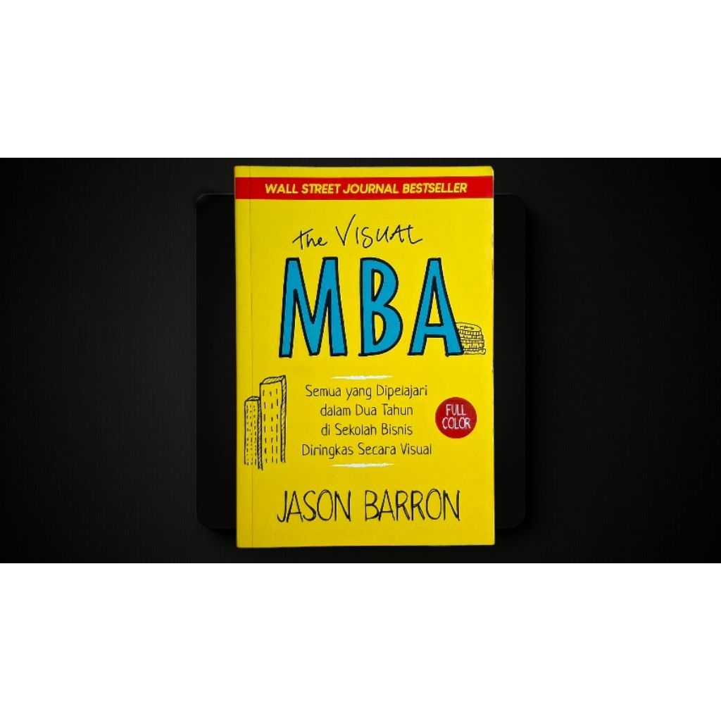 The Visual MBA - Jason Barron ORIGINAL PRELOVED