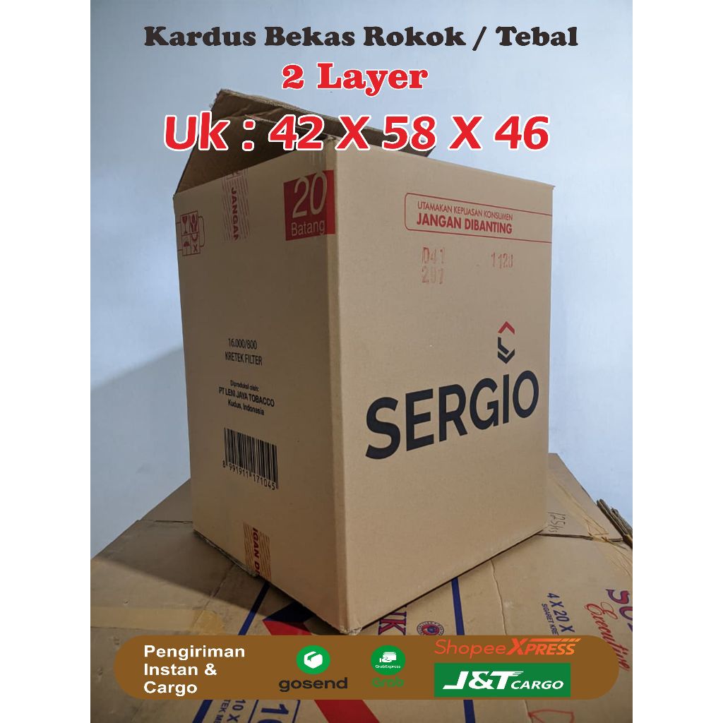 Kardus Packing Besar/ Kardus Pindahan  / Kardus tebal berkualitas untuk kemasan dan pengiriman / Kar
