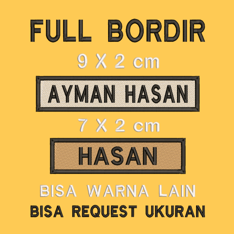 Nama Dada Full Bordir