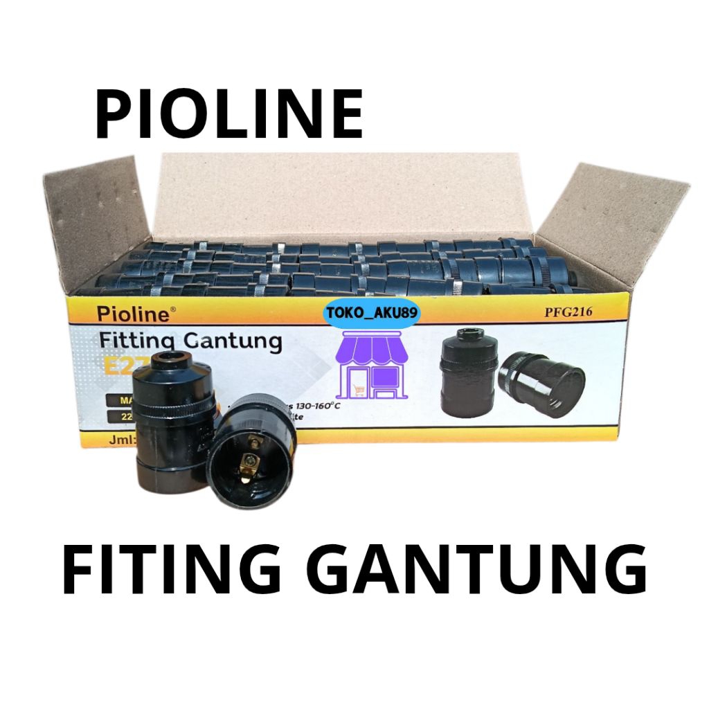 ( per 50 pcs ) fiting gantung PIOLINE model broco