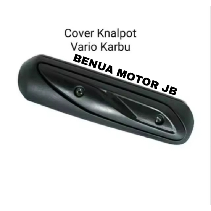 TUTUP KNALPOT VARIO 110 KARBU  / Tameng Knalpot tameng Vario 110 Carbu / TUTUP KANLPOT VARIO 110 LAM