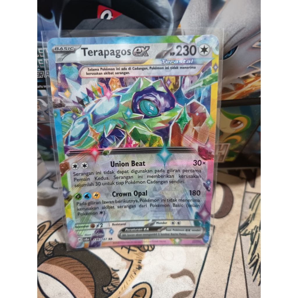 Terapagos ex 136/187 RR Terastal - Pokemon TCG Indonesia