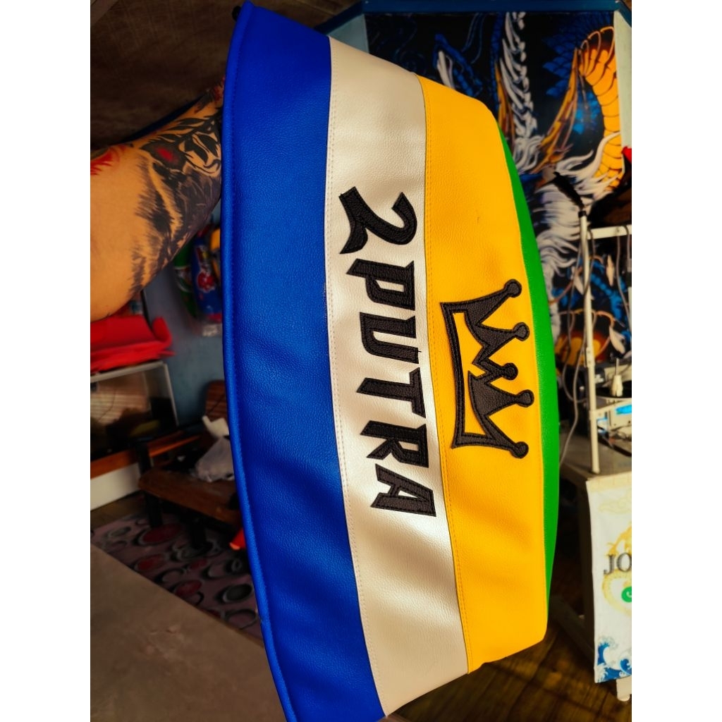 CUSTOM COVER MESIN TEMPEL 40 PK YAMAHA / sarung tempel