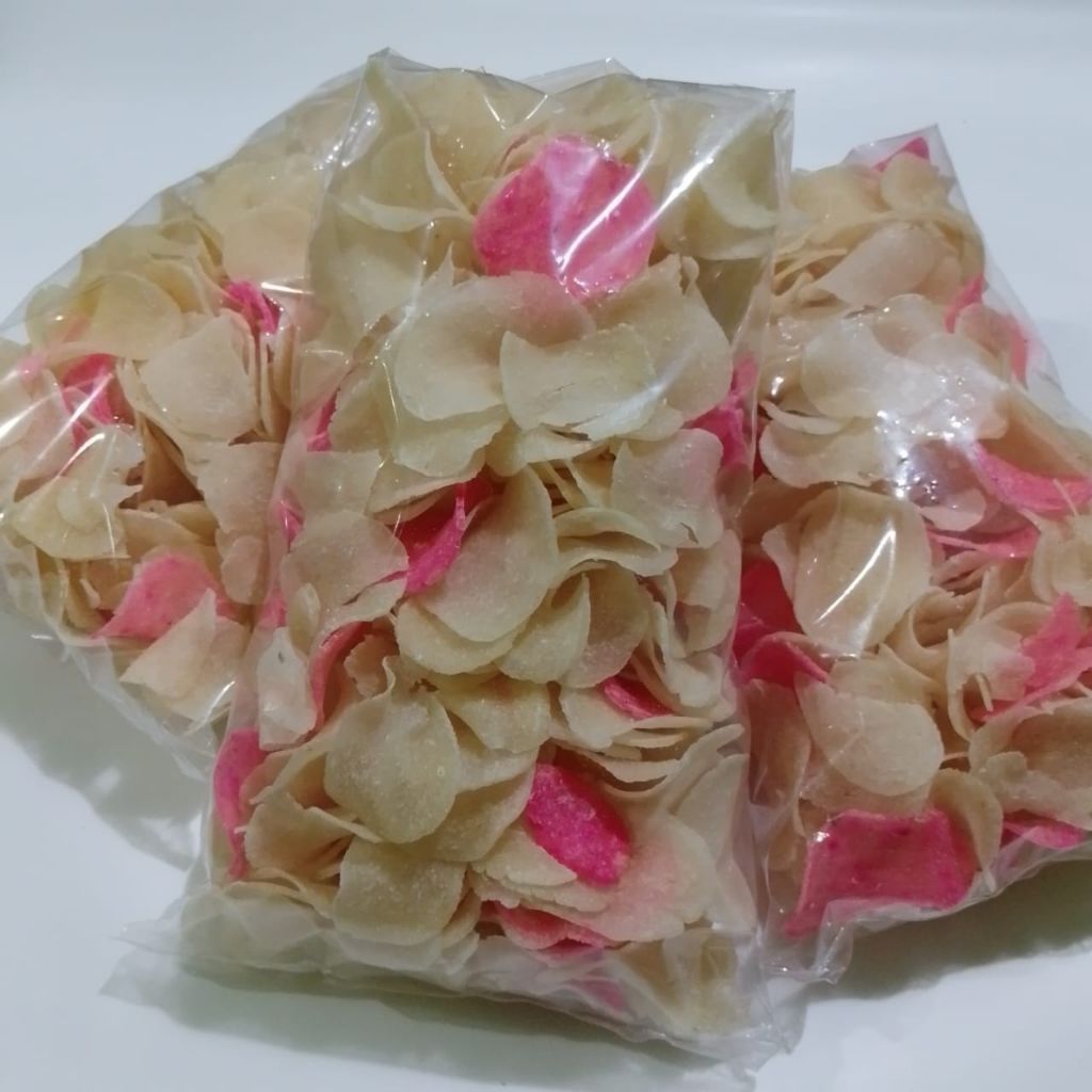 1KG Kerupuk Karag Singkong Mentah – Kerupuk Karak / Karupuk Karak