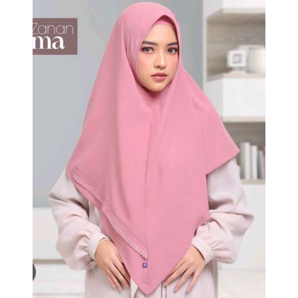 PART 1 ORI RABBANI segitiga segiempat instan zanan lucra agila kerry derby  hijab jilbab kerudung in