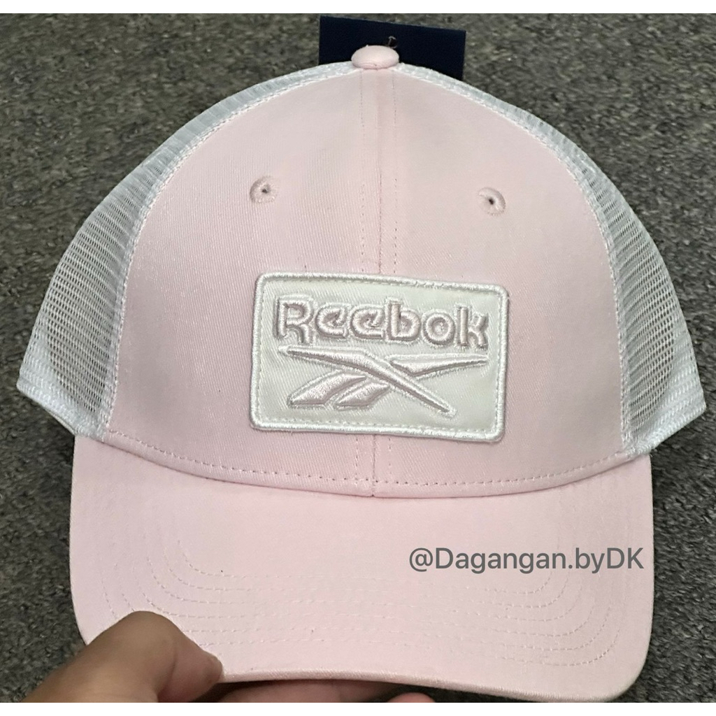 Topi Reebok Cap Running Original 100% Soft Pink (Limited)