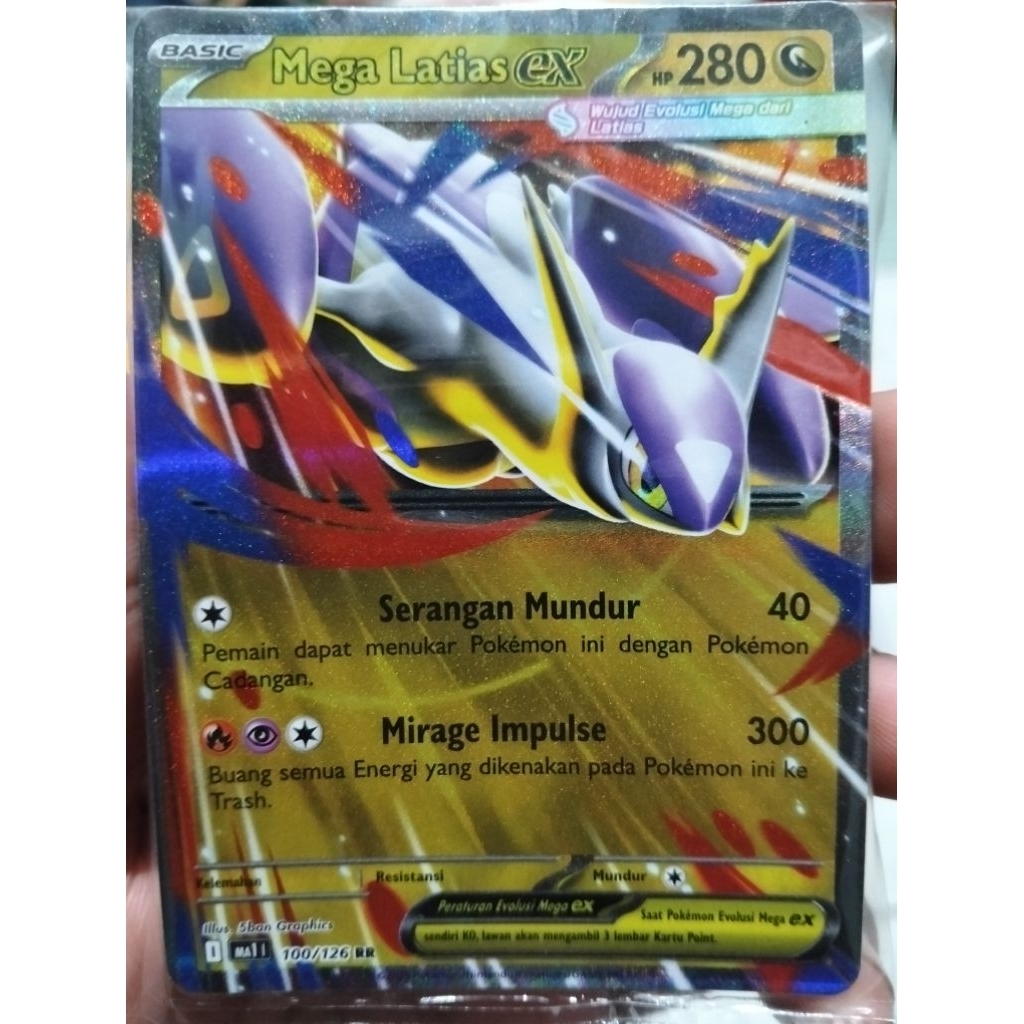 kartu pokemon Mega latias ex