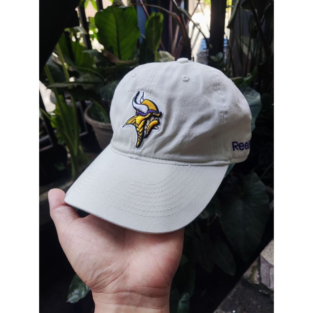 Second Topi EEBOK NFL Edition Original Logo Viking Bordir