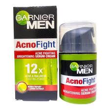 Garnier Men Acno Fight Moisturizer Serum Cream 40 ml / Garnier Men Serum / Garnier Men Cream 40 ml