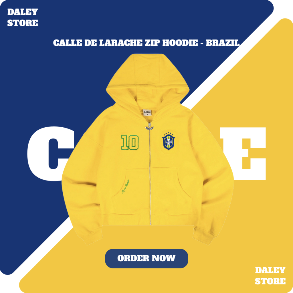 [ORIGINAL] CALLE DE LARACHE HOODIE ZIP - BRAZIL