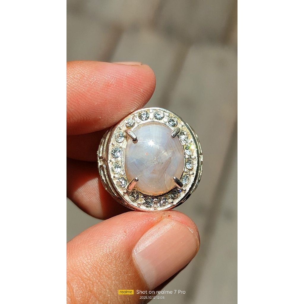 cincin natural star sapphire srilangka