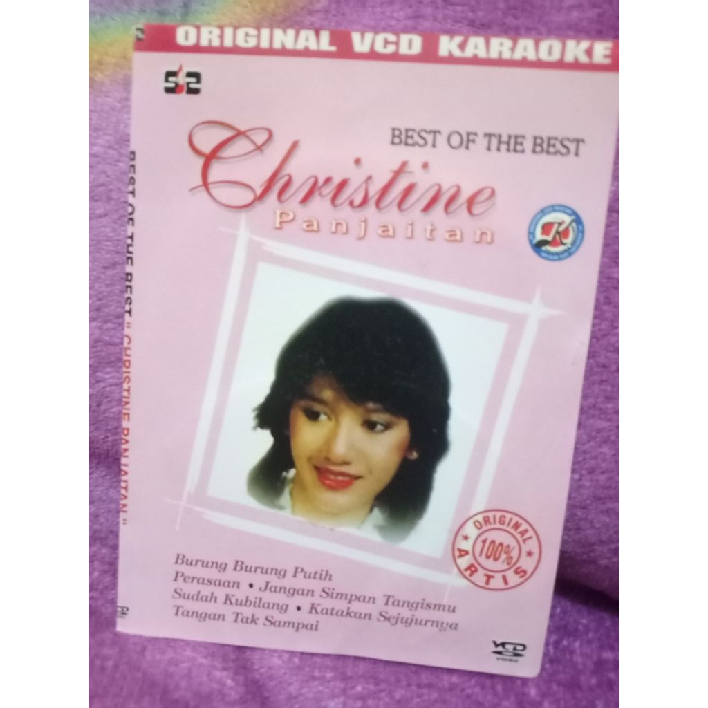 VCD BEST OF THE BEST CHRISTINE PANJAITAN