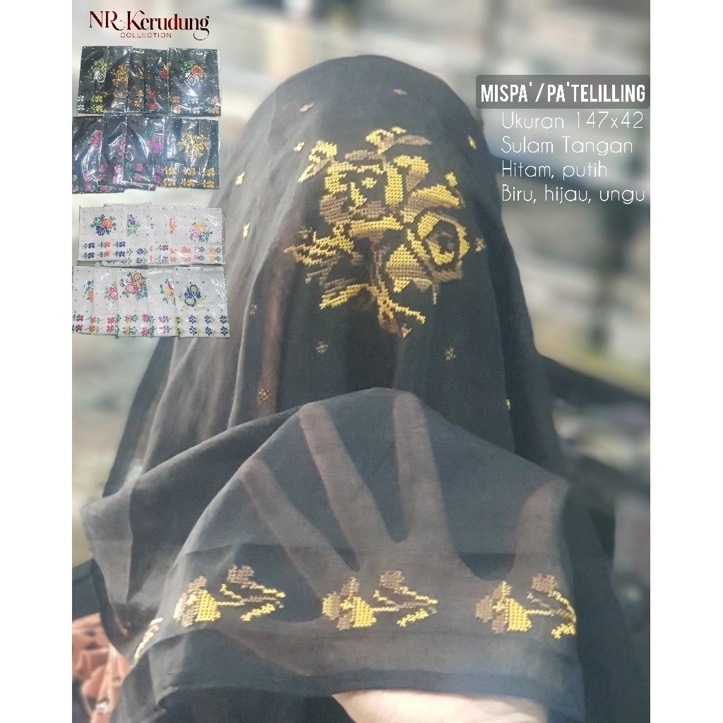 Pa Telilli / Mispa Bugis / Hijab Mispa / Mispa Haji / Mispa Premium Termurah