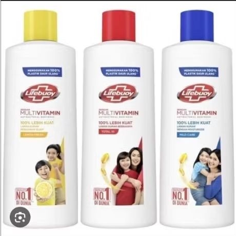 Lifebouy Sabun Mandi Cair Botol Anti Bacterial Body Wash 250mI