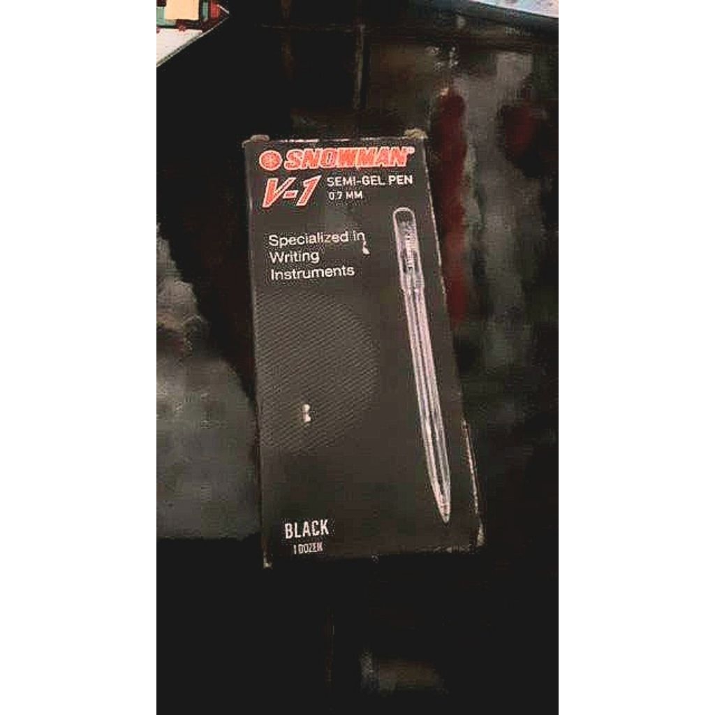 Pulpen snowman v1 isi 12pcs