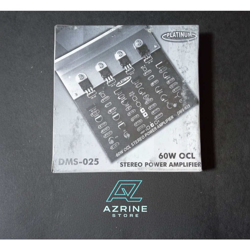 Kit Power Amplifier OCL 60W Stereo Platinum