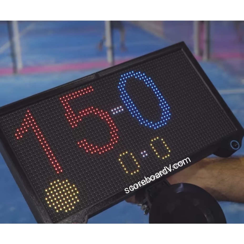 Papan Score Lapangan Padel | Scoreboard Venue  Padel | Hitung Skore Lapangan Padel